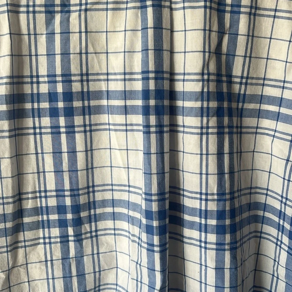 Levi’s Blue Plaid Button Down Shirt Men’s XL Short Sleeve Classic Casual